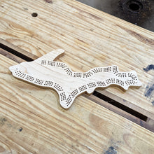 Load image into Gallery viewer, Michigan Upper Peninsula State MI Cribbage Board, Includes Pegs!