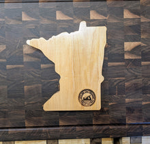 Load image into Gallery viewer, Minnesota State MN Travel Cribbage Board, Storage Inside!, Includes Cards and Pegs!