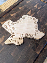 Load image into Gallery viewer, Texas State TX Cribbage Board, Includes Pegs!