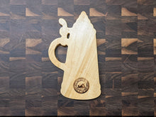 Load image into Gallery viewer, Beer Stein Cribbage Board, Includes Pegs!