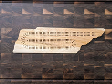 Load image into Gallery viewer, Tennessee State TN Cribbage Board, Includes Pegs!