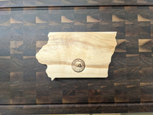 Load image into Gallery viewer, Iowa State IA Travel Cribbage Board, Storage Inside!, Includes Cards and Pegs!