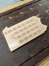 Load image into Gallery viewer, Pennsylvania State PA Cribbage Board, Includes Pegs!