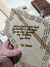 Load image into Gallery viewer, Minnesota State MN Travel Cribbage Board, Storage Inside!, Includes Cards and Pegs!