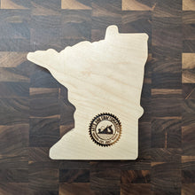 Load image into Gallery viewer, Minnesota State MN Travel Euchre Score Keeping Board, Storage Inside! Includes Cards and Pegs!
