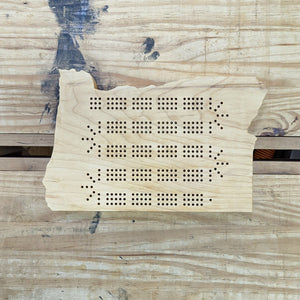Oregon State OR Travel Cribbage Board, Storage Inside!, Includes Cards and Pegs!